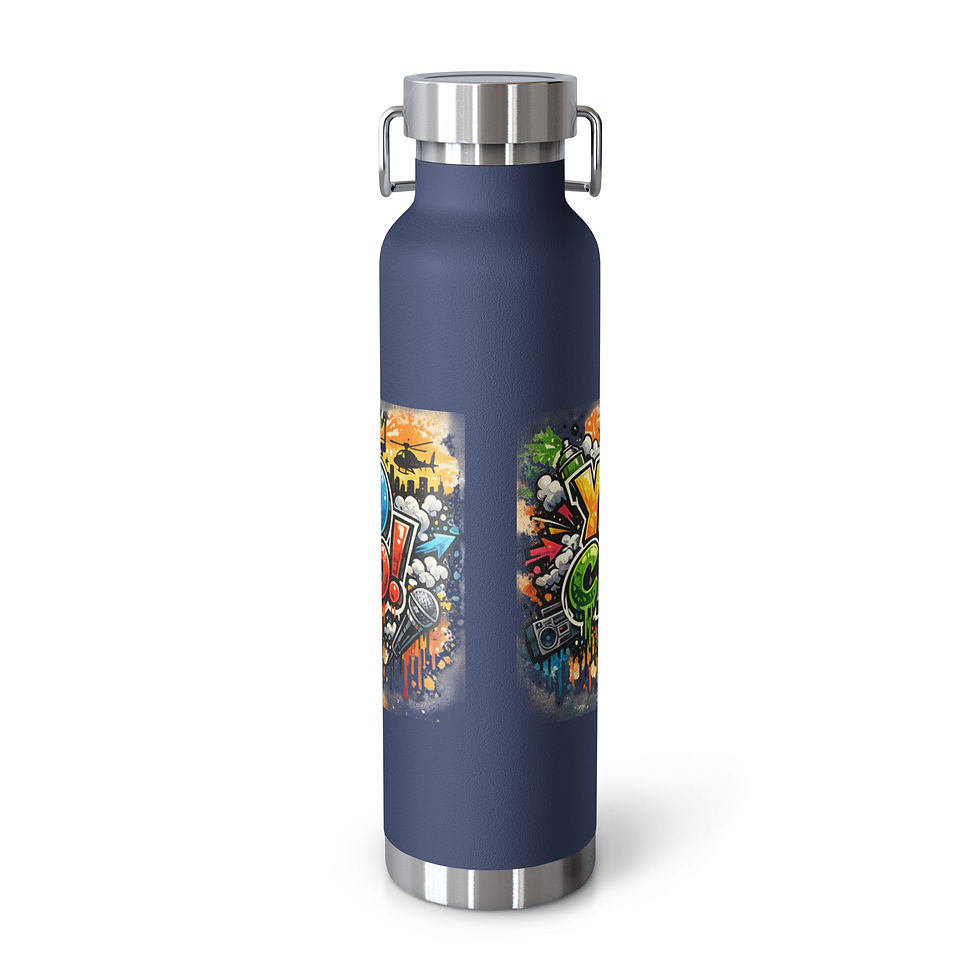 Thumbnail: YO C/O Imagery Copper Vacuum Insulated Bottle | CO Drinkware
