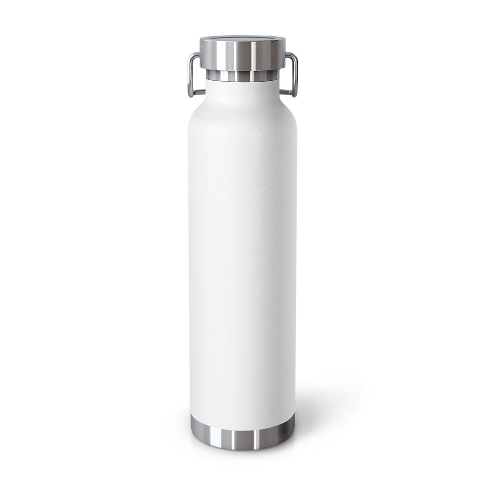 Thumbnail: YO C/O Color/Black logo Copper Vacuum Insulated Bottle