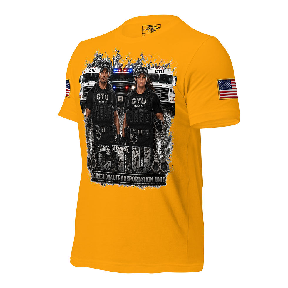Thumbnail: CT DOC CTU Imagery Unisex t-shirt