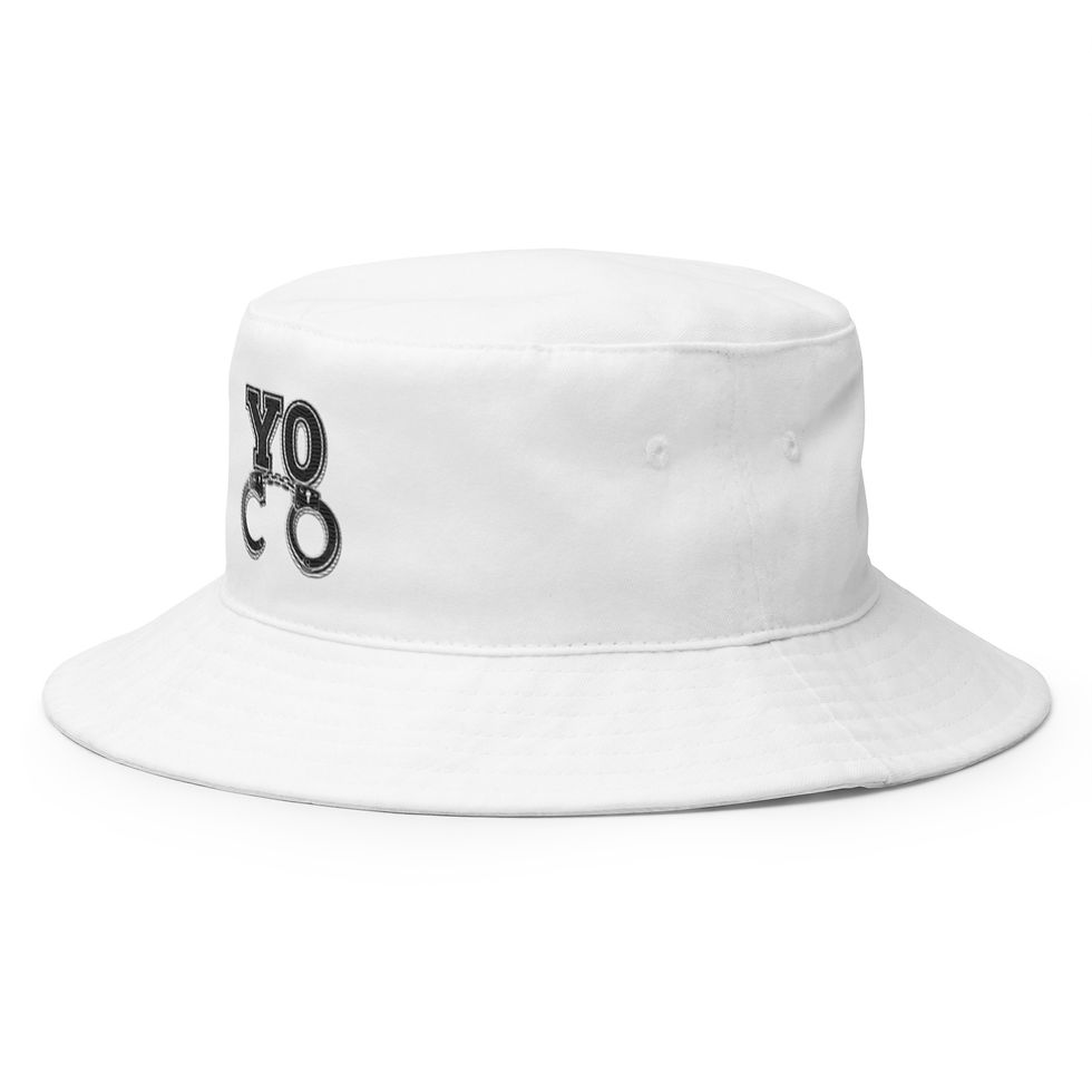 Thumbnail: YO C/O Reverse Incognito Embroidered Logo Bucket Hat