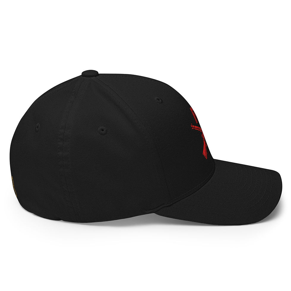 Thumbnail: YO C/O 3D FTU Logo Red/Black Embroidered Twill Cap