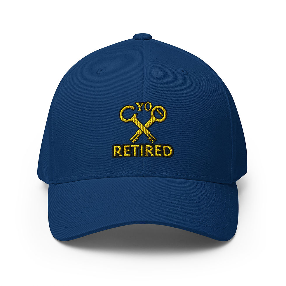 Thumbnail: YO C/O Retired Off duty cap Gold