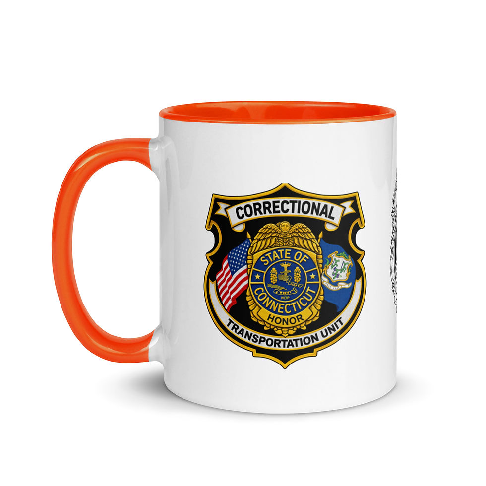Thumbnail: Retired CT DOC CTU Officer Mug with Color Inside
