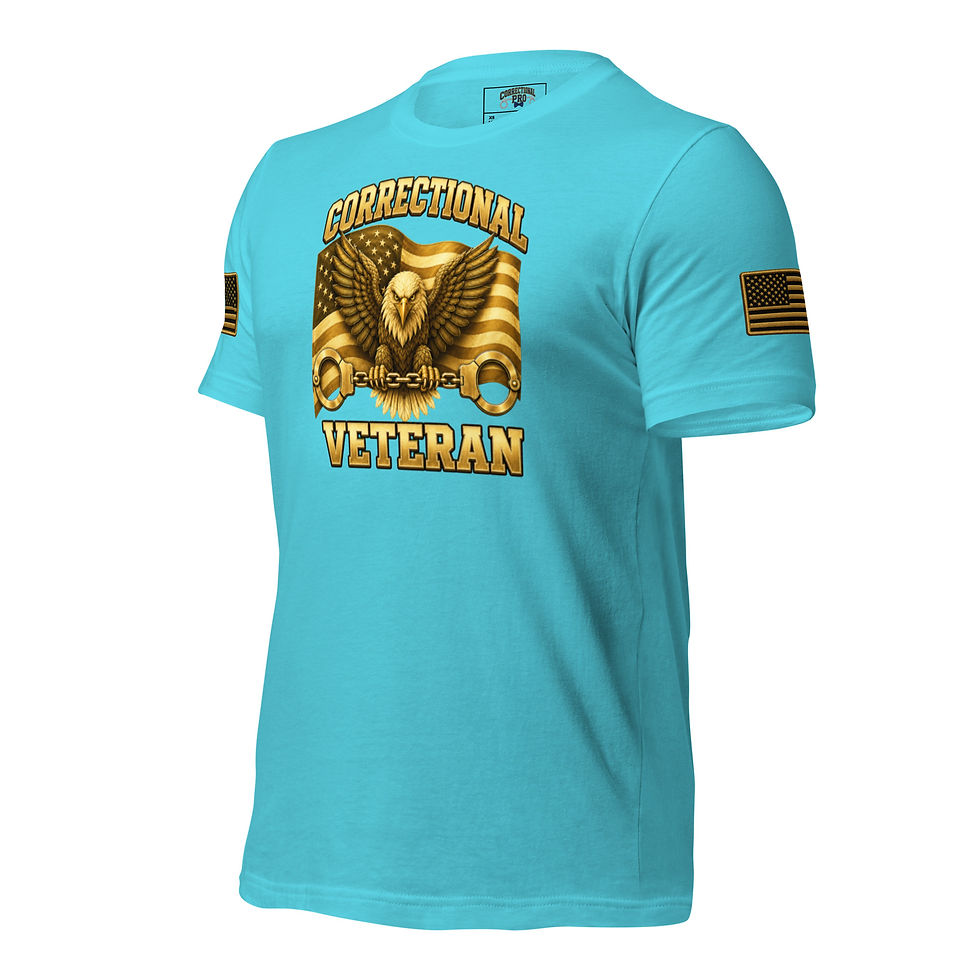 Thumbnail: Correctional Pro Veteran Legacy Unisex t-shirt