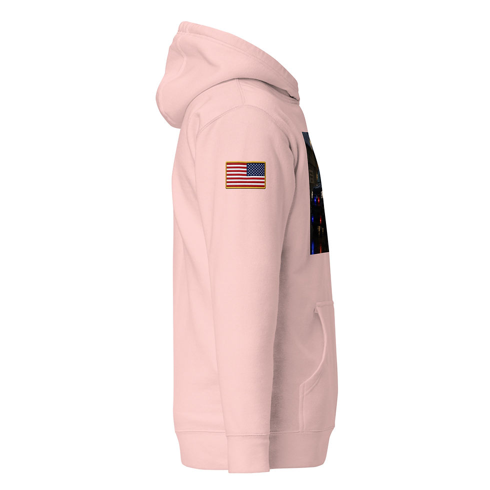 Thumbnail: YO C/O Perimeter Officer Female Premium Hoodie – Design 1