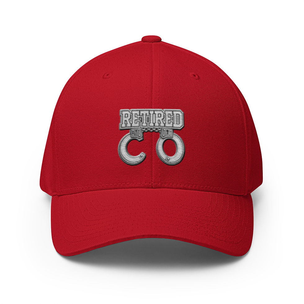 Thumbnail: YO C/O RETIRED C/O Shady White/Black Embroidered Logo Twill Cap