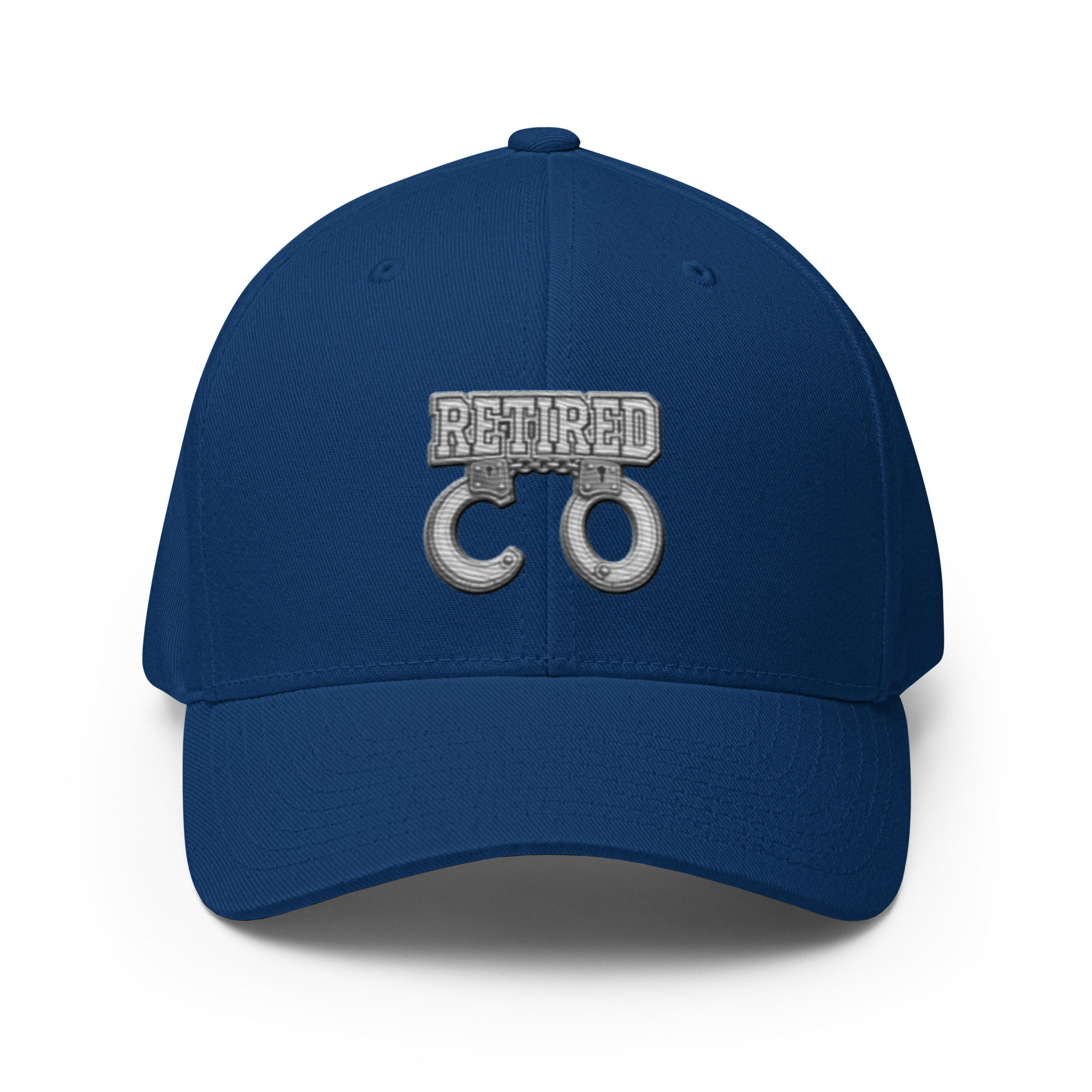 YO C/O RETIRED C/O Shady White/Black Embroidered Logo Twill Cap