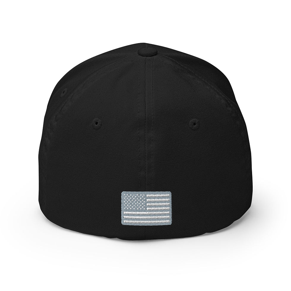 Thumbnail: Correctional Pro logo Silver Outlined Embroidered USA Twill Cap