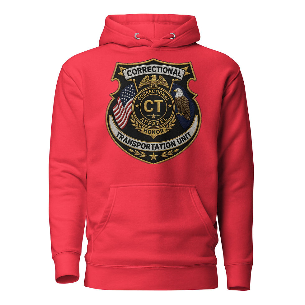 Thumbnail: Correctional Apparel CTU CTU CT Premium Unisex Hoodie