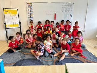 Students celebrating Lunar New Year at Astor International School