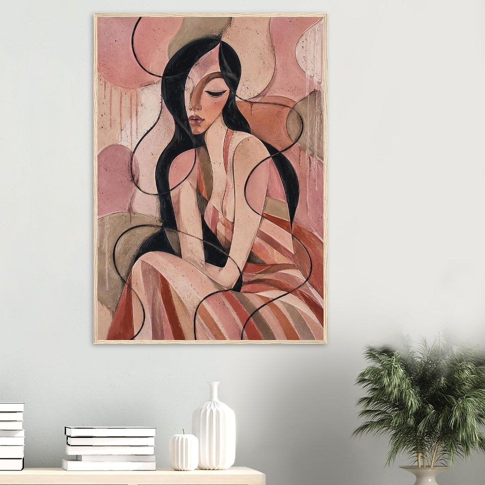Thumbnail: Terra Muse - Wooden Framed Poster