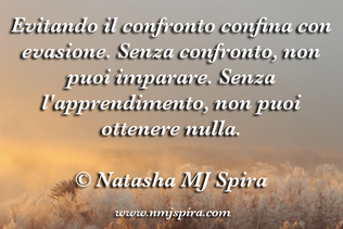 Evitando il confronto...