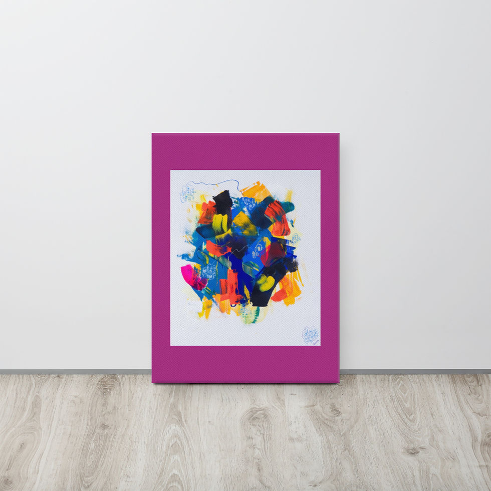 Miniaturbild: Stampa su tela del Quadro Moderno  'Che Maggio Sia' di Gustave de la Reine.