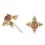 Thumbnail: 14k Solid Gold Shandy Threadless End