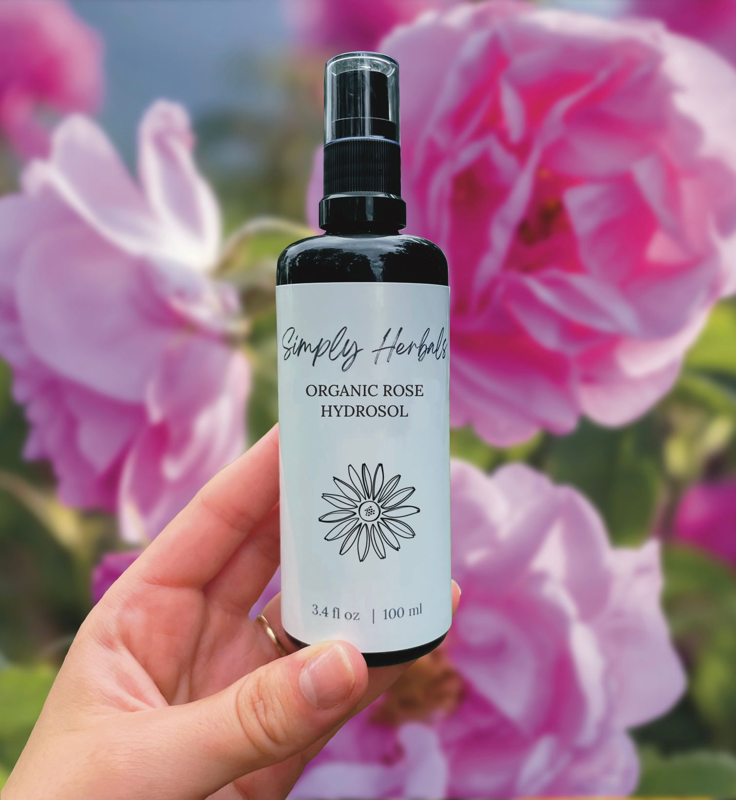 Organic Rose Hydrosol