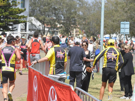 The homecoming for IRONMAN triathletes