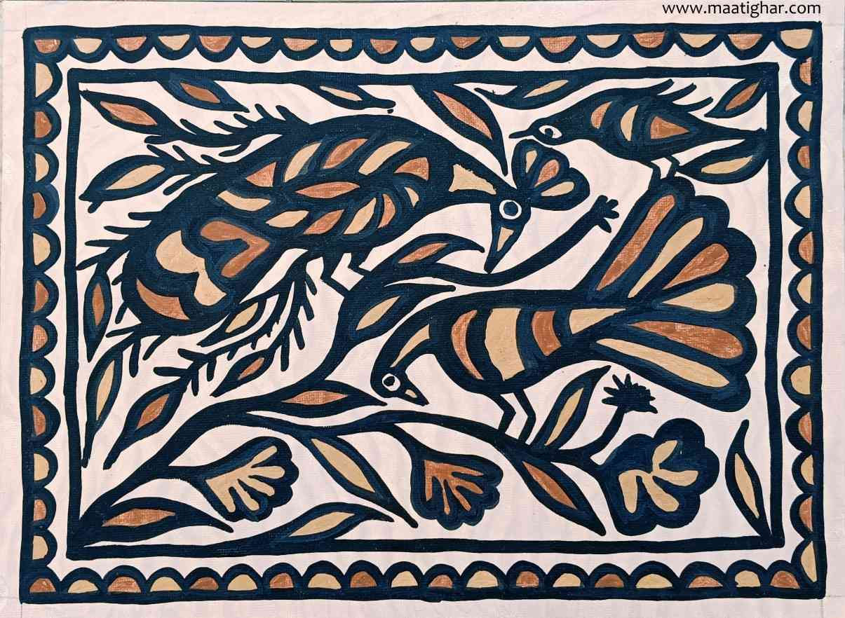 Sohrai Painting of Jharkhand