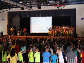 Students' last "Friday" Assembly today