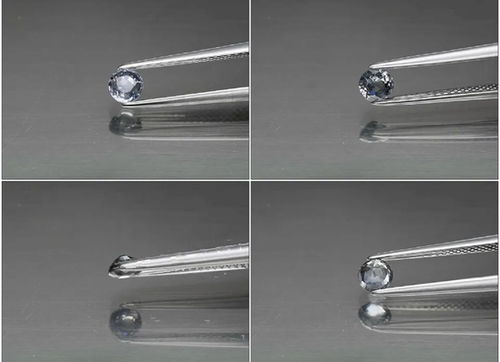 RARE !! SAPHIR POURPRE DE TANZANIE ( COEUR ) : 4.5 mm x 4 mm ★★ p428 RARE !! SAPHIR POURPRE DE TANZANIE ( COEUR ) : 4.5 mm x 4 mm ★★ p428