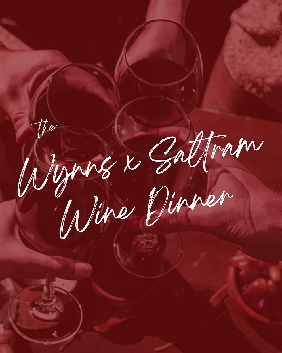 Wynns x Saltram Wine Dinner