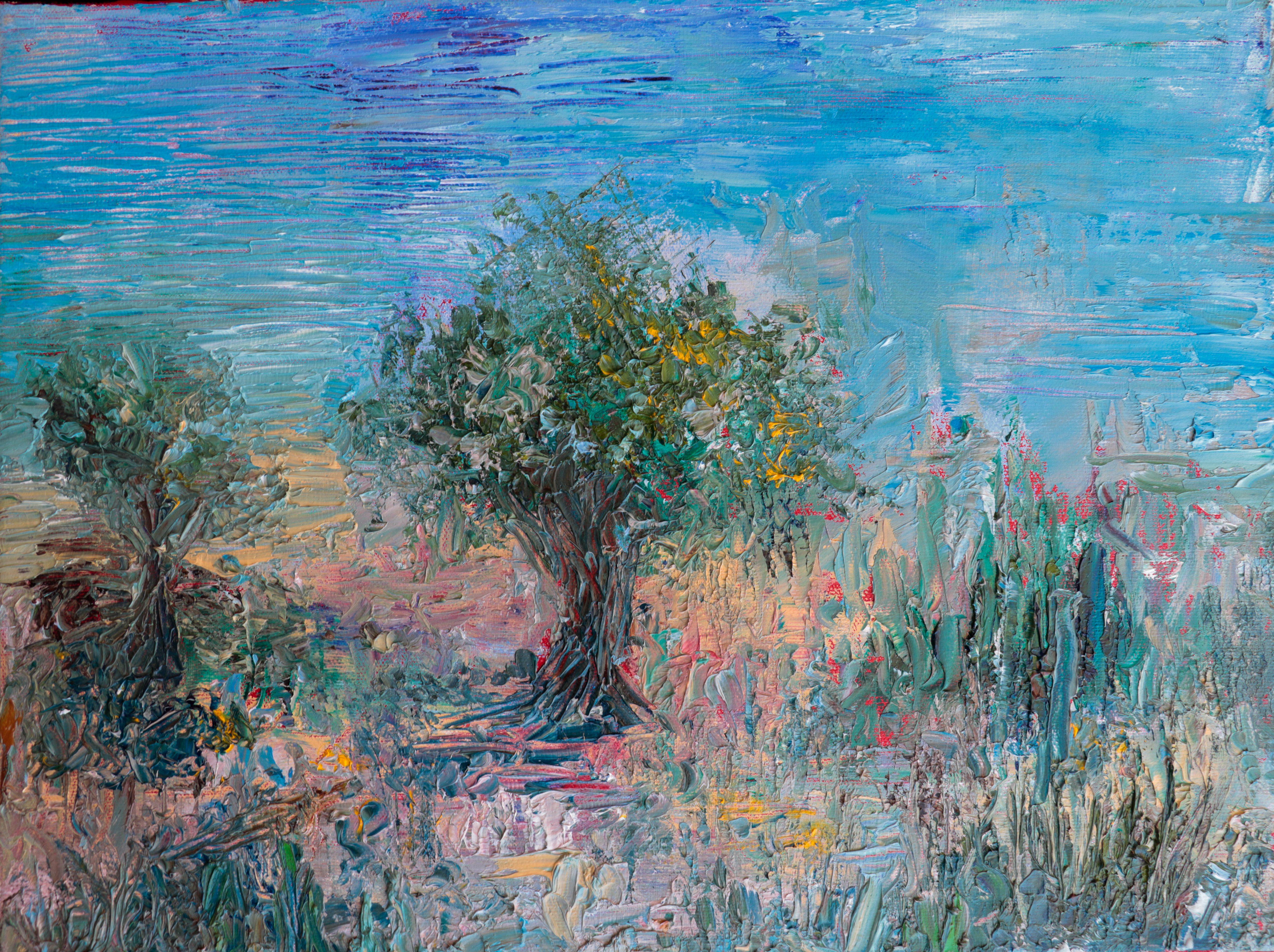 Soft Hues - Oil on Canvas - Framed