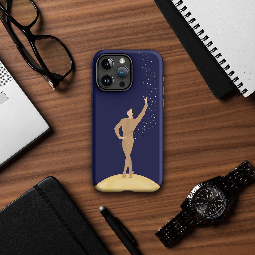 Tough Case for iPhone® - Dancer on the Moon