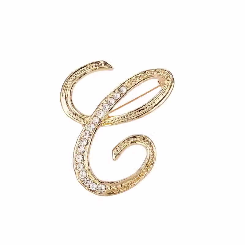 Thumbnail: Gold Letter Lapel Pin | A-Z