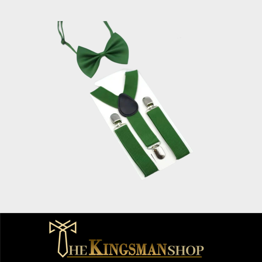 SusSuspender Set | Forest Green KC141114