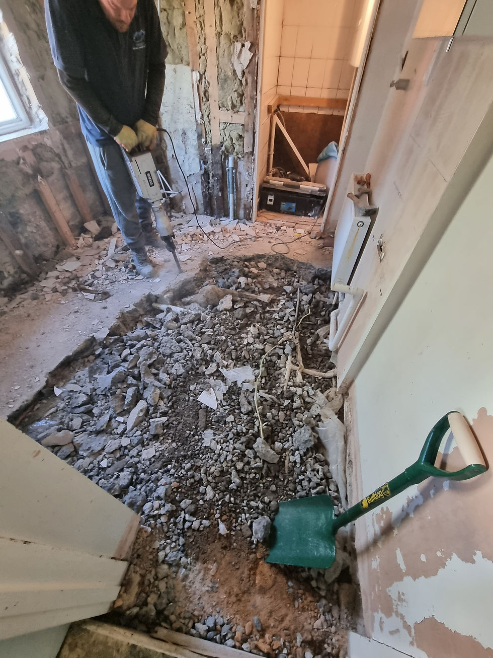 New Bathroom Before