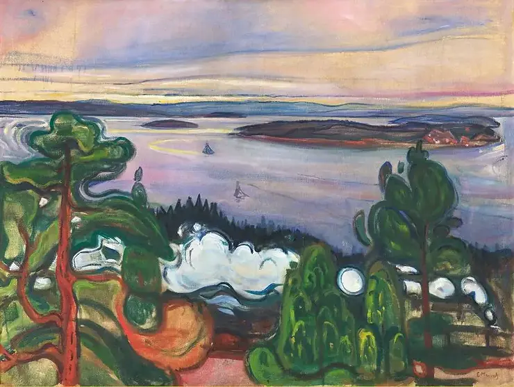 Художественная выставка «Северное сияние» в Риене // fondationbeyeler