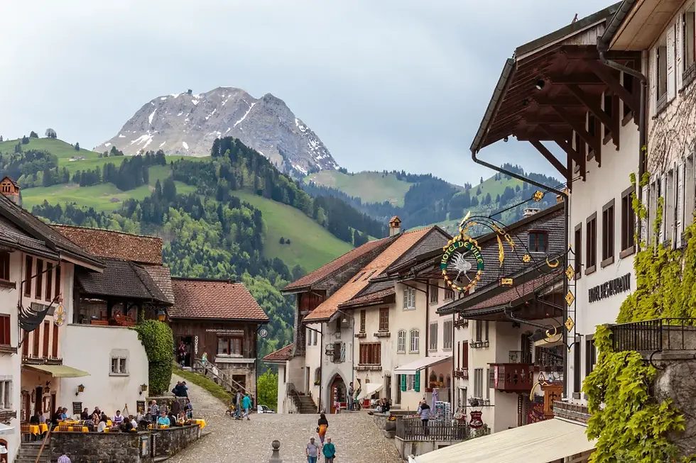 Ежегодный весенний праздник сыра в Грюйере