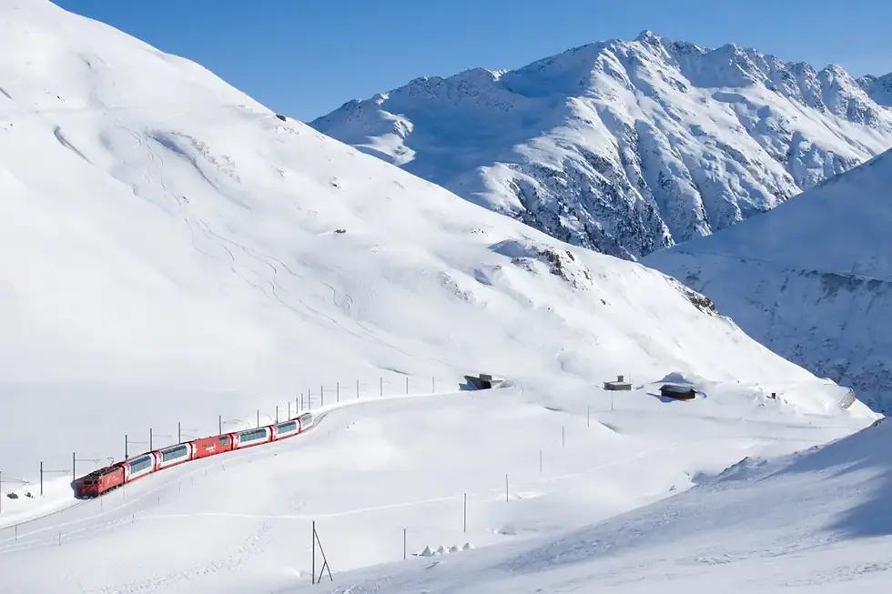 Вагон Excellence-класса в Ледовом экспрессе // Glacier Express