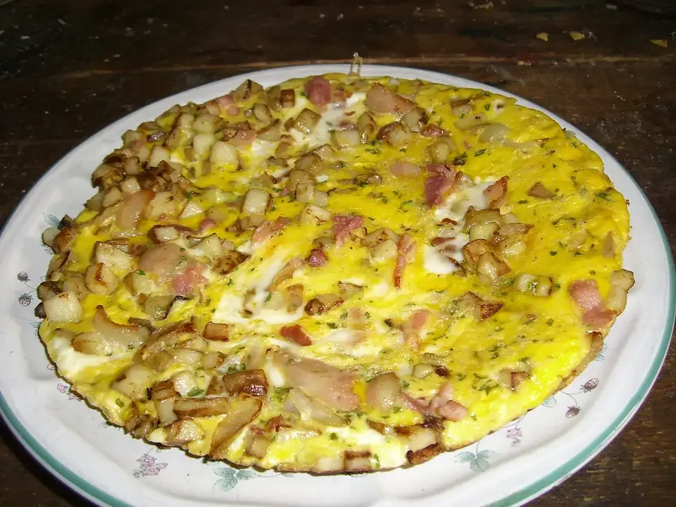 Фриттата Примавера c Тильзитом