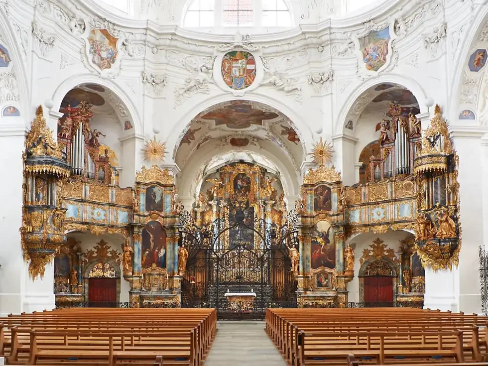Концерт барочной коронационной музыки в аббатстве Мури // klosterkirche-muri