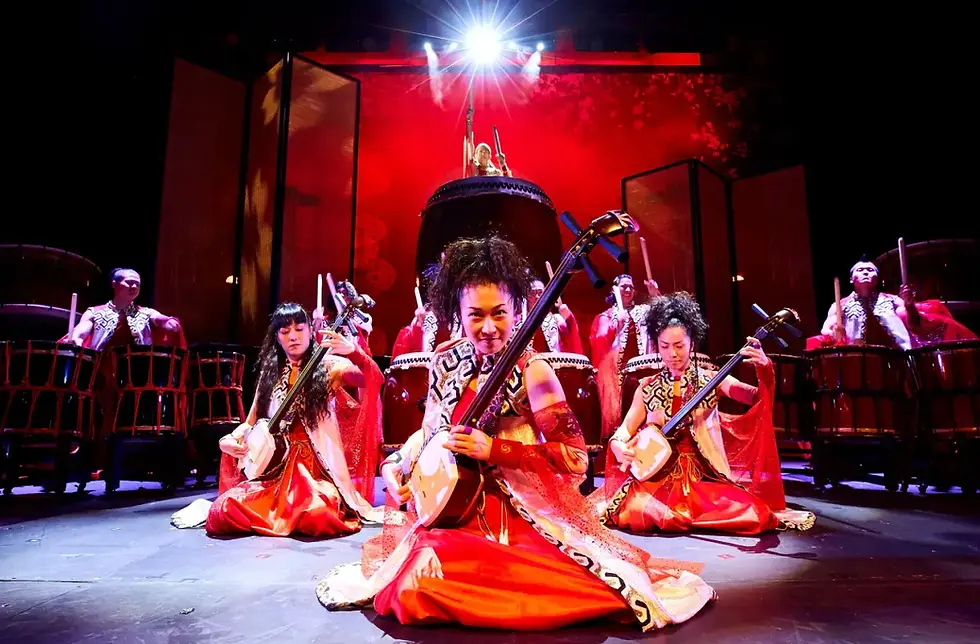 Барабанное шоу YAMATO – The Drummers of Japan в Базеле // musical.