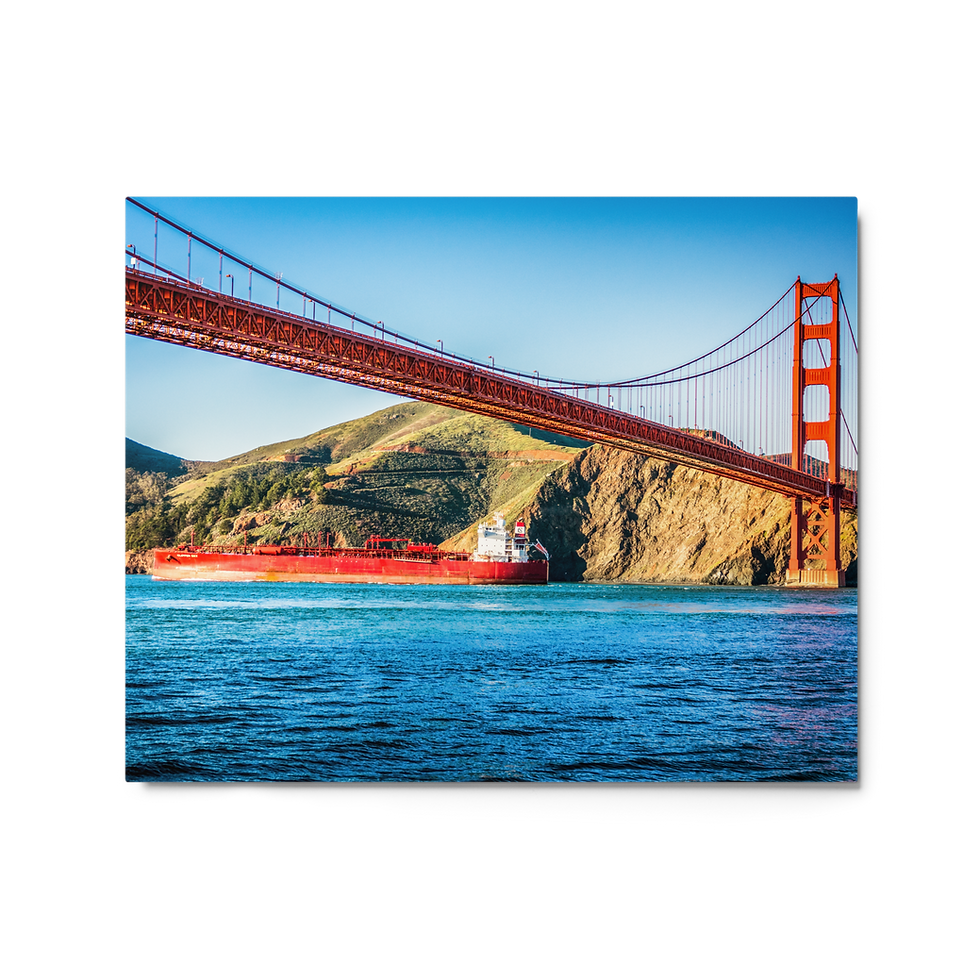 Thumbnail: Golden Gate & Red Barge
