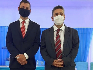 ONG SALVADORES parabeniza o Prefeito e vice, eleitos em Taquari/RS