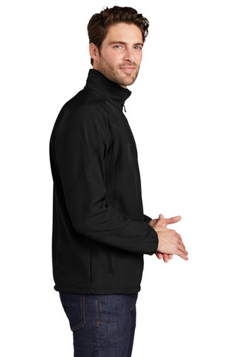 Thumbnail: Port Authority® Textured Soft Shell Jacket