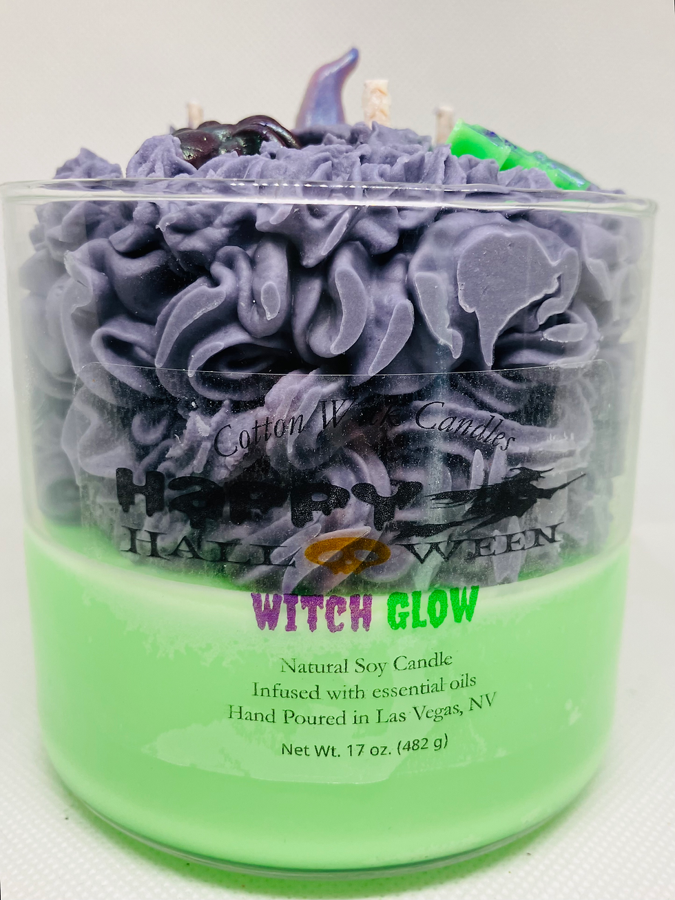 Halloween Witch Glow 17 oz. 3 Wick Soy Candle