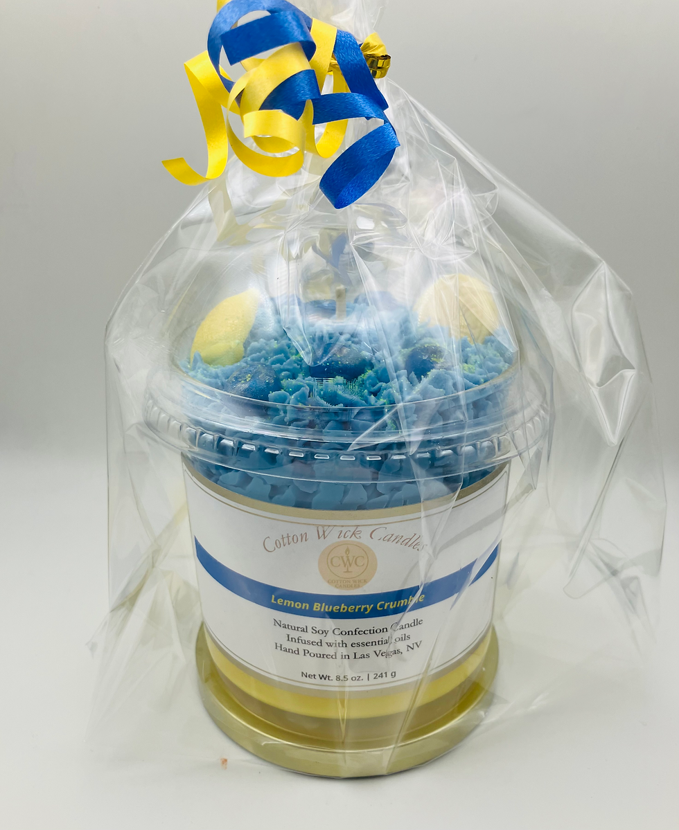 Thumbnail: Lemon Blueberry Crumble - 8.5 oz Confection Candle