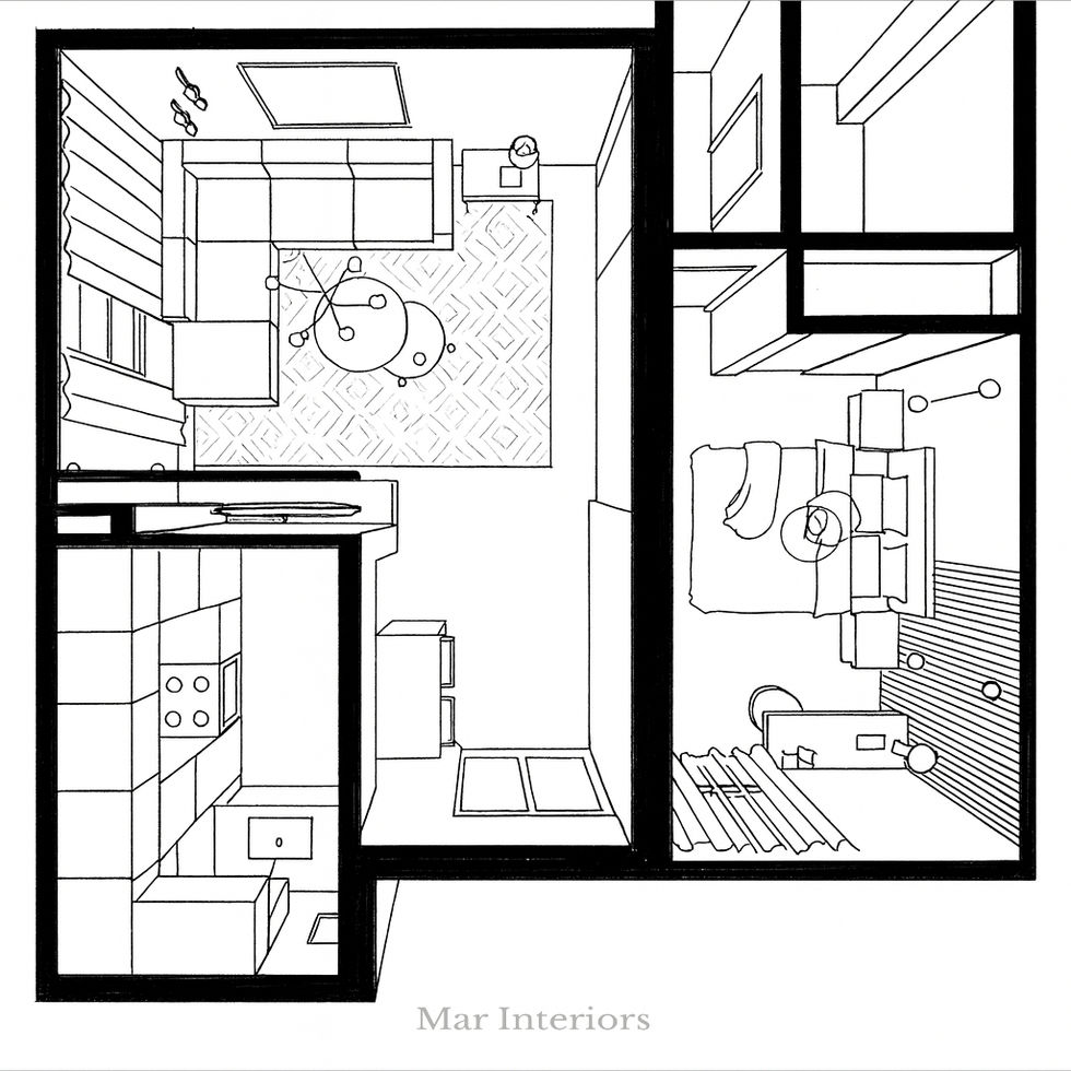 design de interiores planta