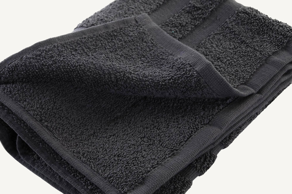 Miniatura: Luxury Cotton Towel Set – Dark Grey