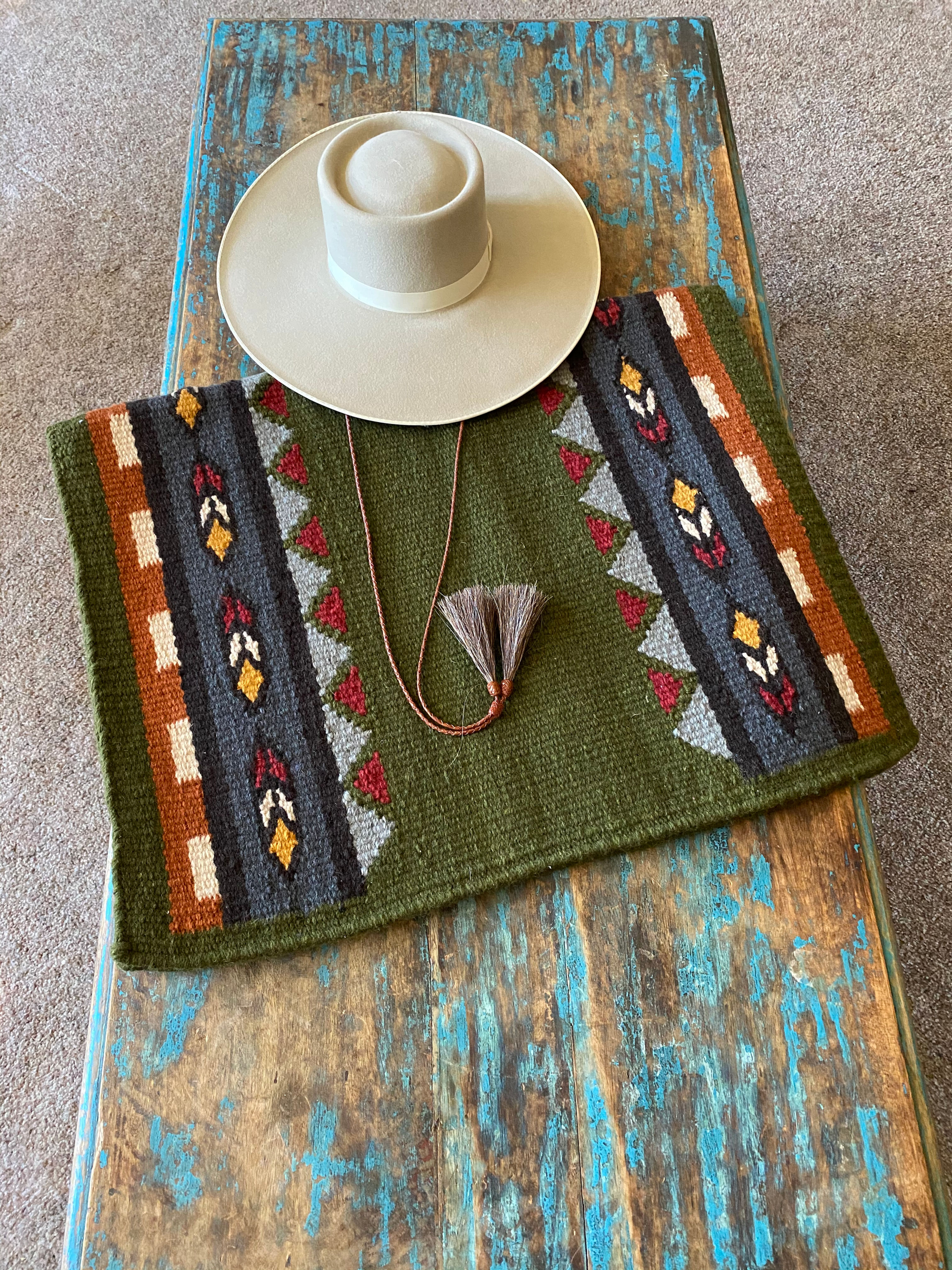 Wool Saddle Blanket 