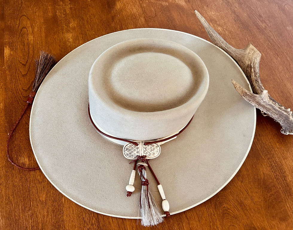 Thumbnail: Hat Band  / Lariat Necklace, “Wild Spirit”