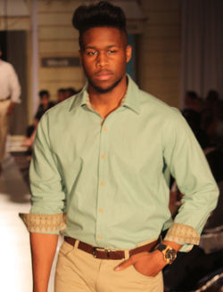Runway Green Argyle