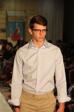 Runway Blue Seersucker 2