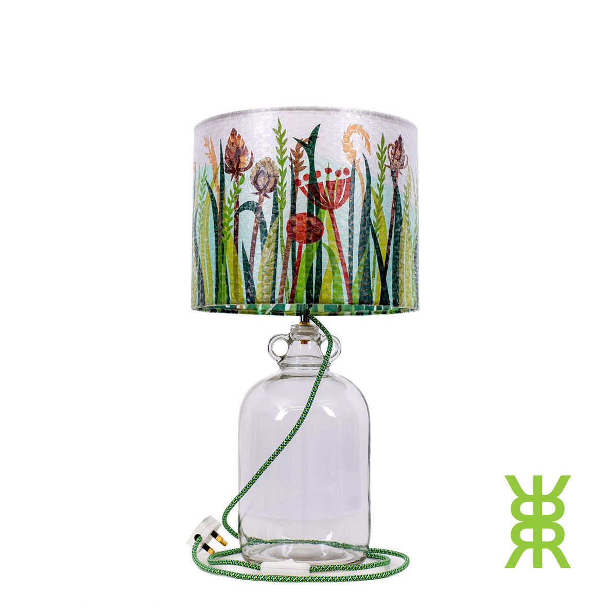 Thistles & Seeds with Demijohn base