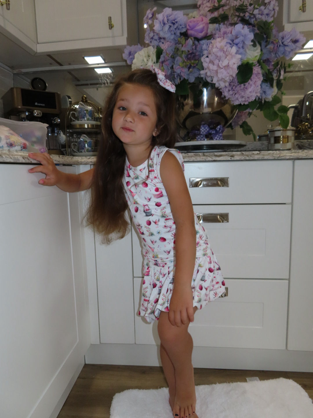 Girls Raspberry Skort set