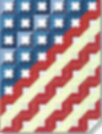 Thumbnail: Stars and Stripes by Laurie Burrows