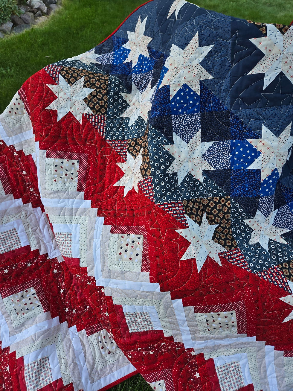 Thumbnail: Stars and Stripes by Laurie Burrows